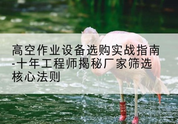 绵竹剪叉式升降机厂家-高空作业设备选购实战指南-十年工程师揭秘厂家筛选核心法则